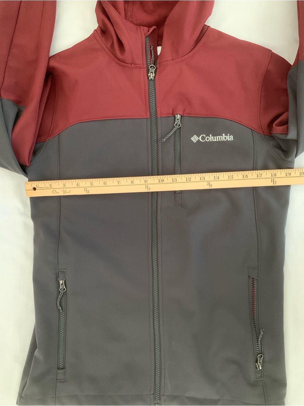 Columbia Men's Ascender II Omni-Wind Hooded Softshell Jacket Small - Picture 6 of 16
